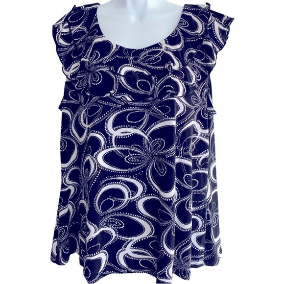 Susan Lawrence Top Sz 1X - Picture 3 of 5